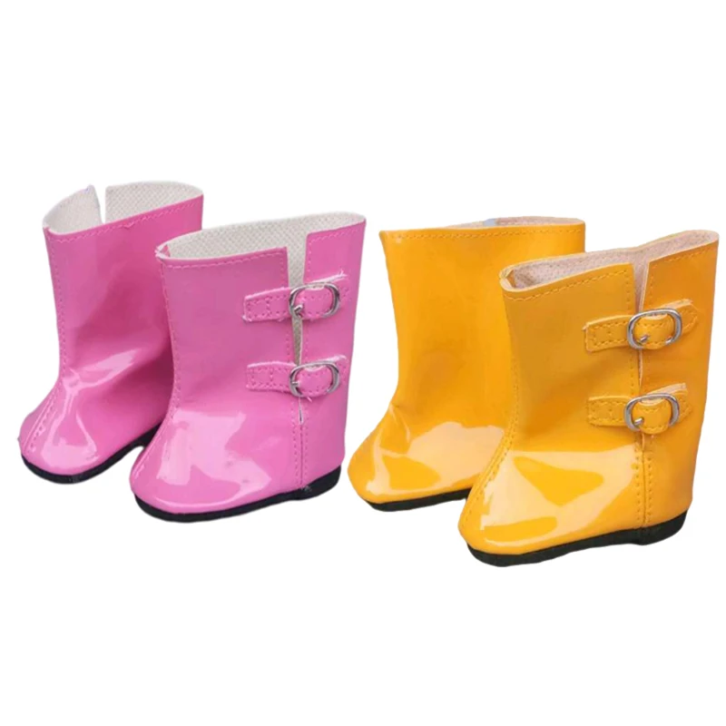 Doll Shoes for 43cm Baby New Born Dolls Reborn Baby Doll Shoes for 18' Girls Doll Cute Animal Princess Shoes