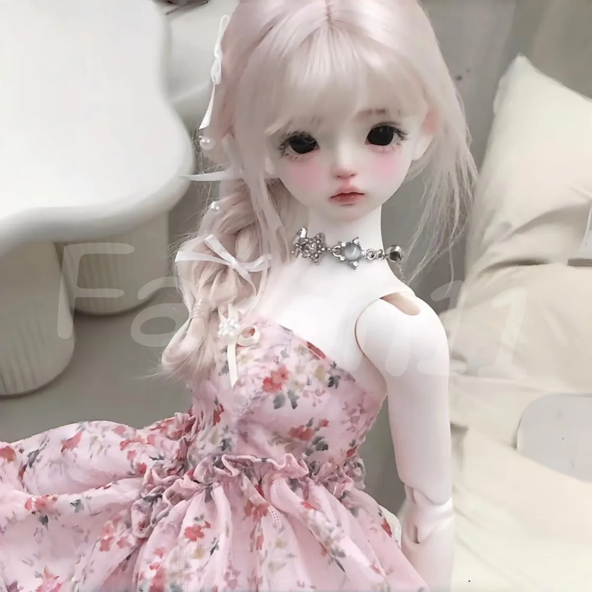 Super Sweet Cute Modern Barbie Doll Doll Toy Girl Room Ornament 6 Points Bjd Doll Blind Box Tide Play
