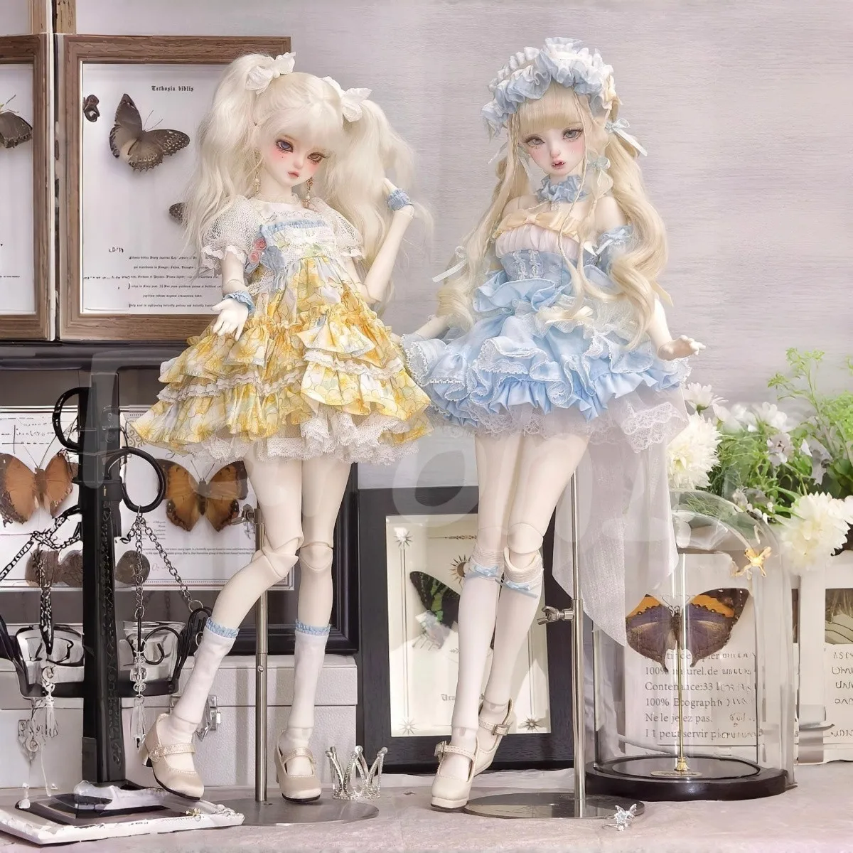 Super Sweet Cute Modern Barbie Doll Doll Toy Girl Room Ornament 6 Points Bjd Doll Blind Box Tide Play