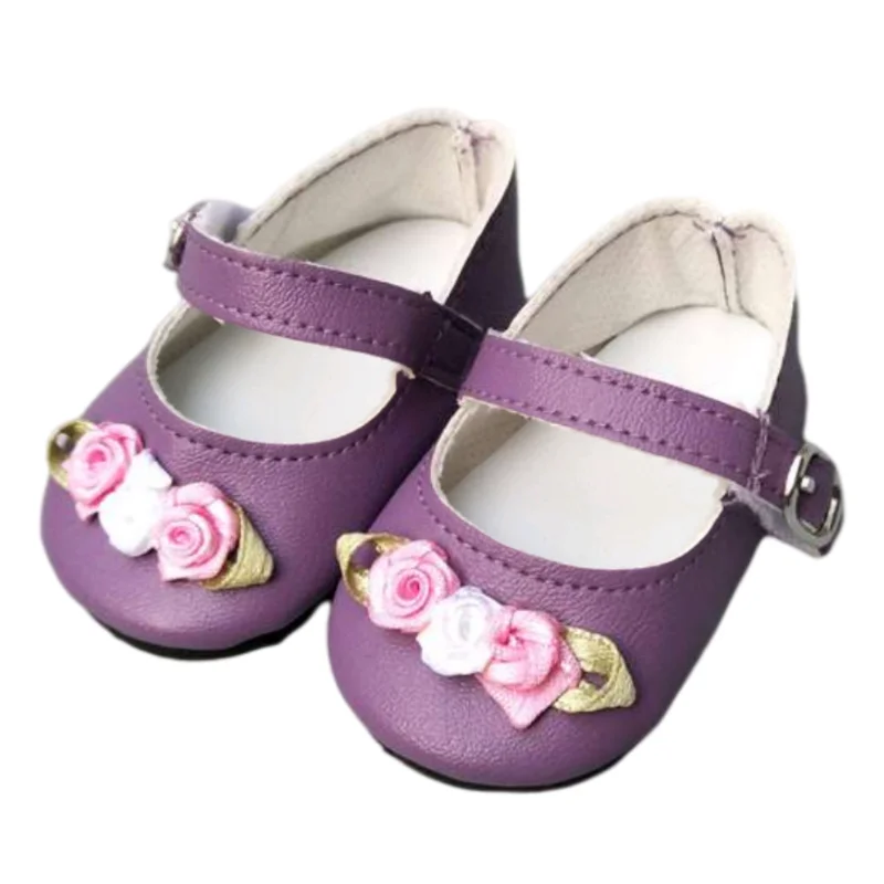 7cm Doll Shoes for 43CM Reborn Baby Doll Shoes Pink White Sneakers for 18 Inch Doll 7cm Doll Boots