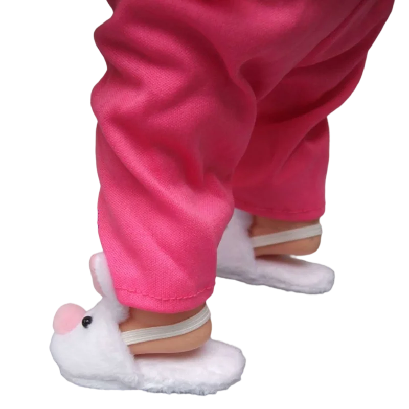 7cm Doll Shoes for 43CM Reborn Baby Doll Shoes Pink White Sneakers for 18 Inch Doll 7cm Doll Boots