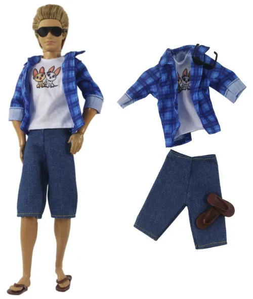 LXKD7A1433 New styles clothes and tops pants suit for your 1/6 babi boyfriend ken dolls