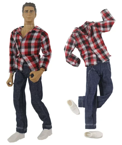 LXKD7A1433 New styles clothes and tops pants suit for your 1/6 babi boyfriend ken dolls