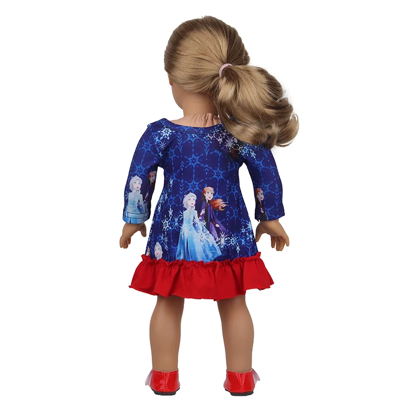 Doll Flamingo Summer Clothes 15 Styles Skirt Dress Accessories Fit 18 Inch American&43 Cm Baby New Born Doll Generation Gifts