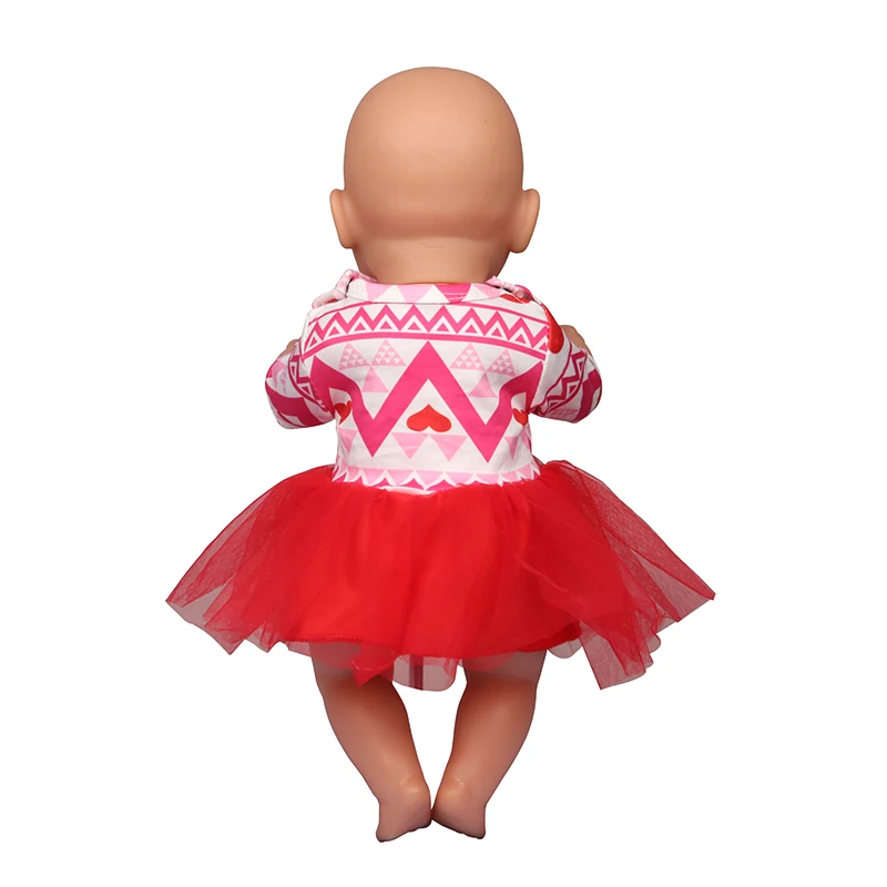Doll Flamingo Summer Clothes 15 Styles Skirt Dress Accessories Fit 18 Inch American&43 Cm Baby New Born Doll Generation Gifts