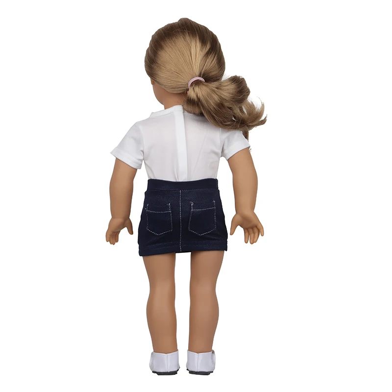 Doll Flamingo Summer Clothes 15 Styles Skirt Dress Accessories Fit 18 Inch American&43 Cm Baby New Born Doll Generation Gifts