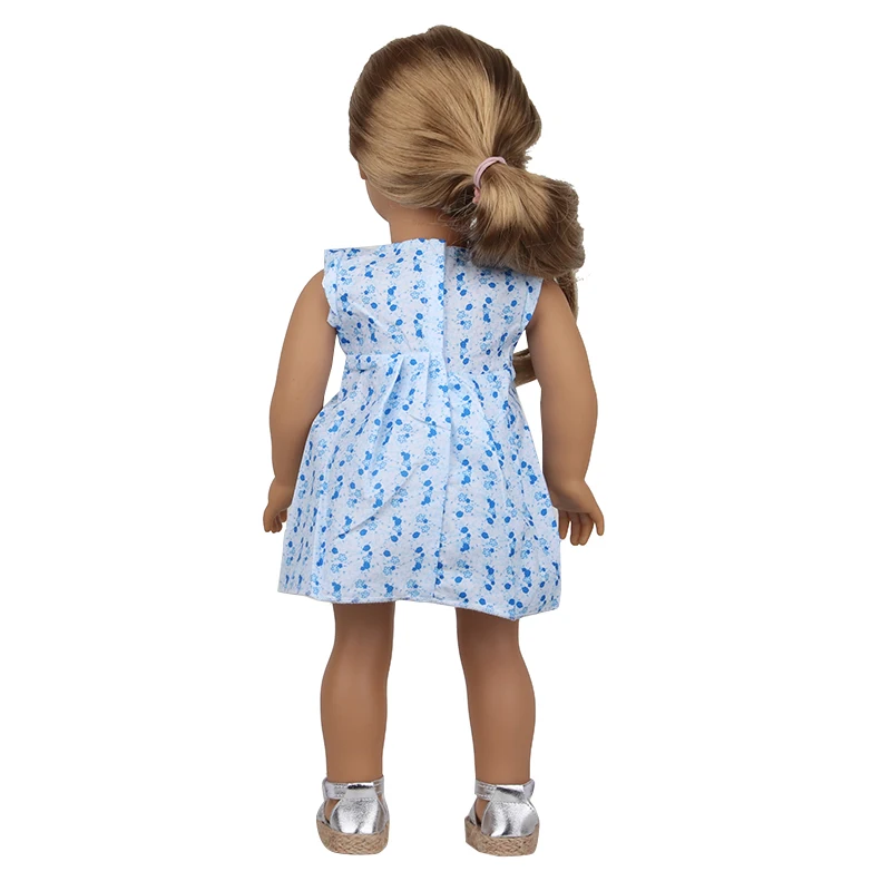 Doll Flamingo Summer Clothes 15 Styles Skirt Dress Accessories Fit 18 Inch American&43 Cm Baby New Born Doll Generation Gifts