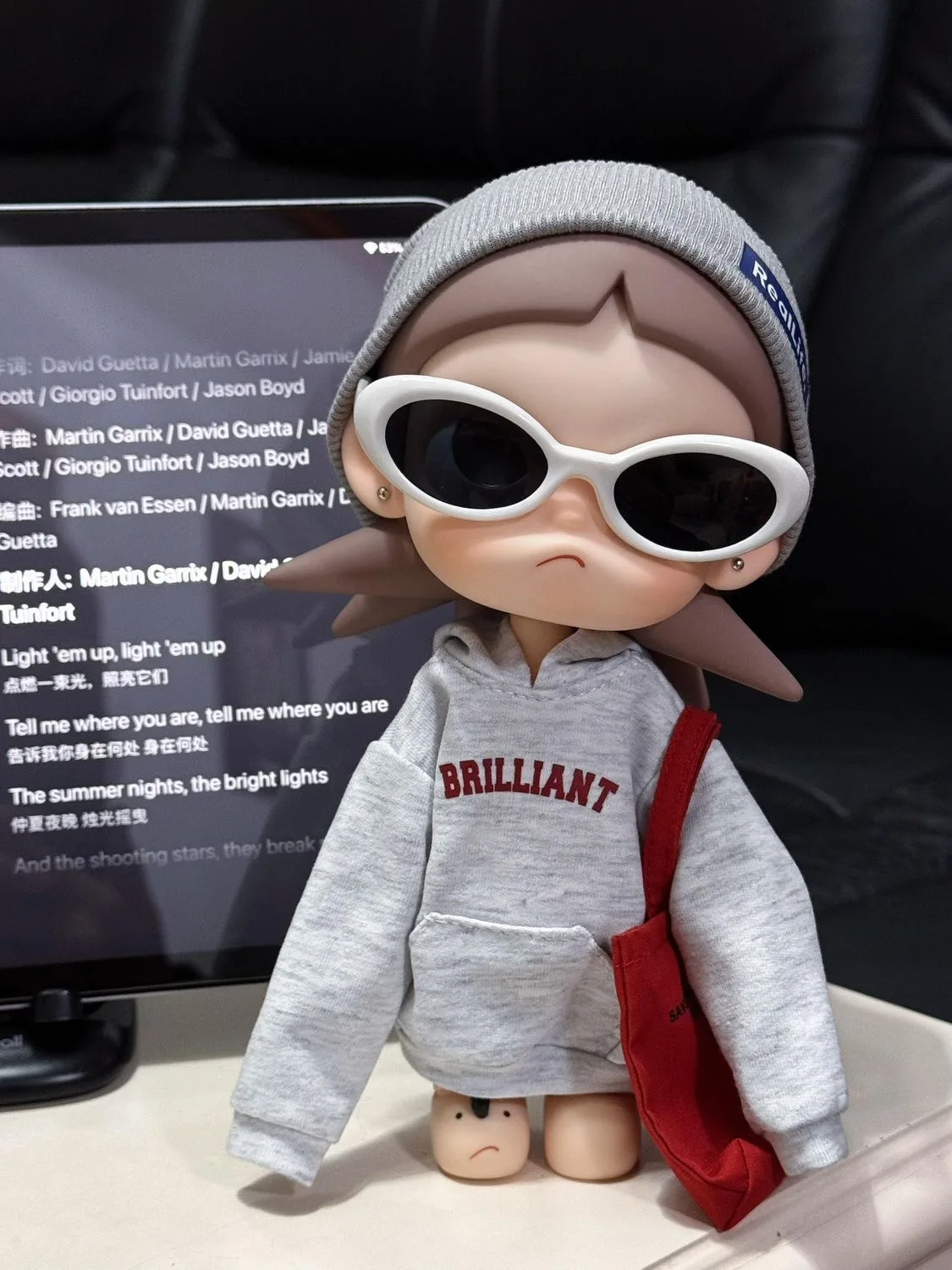 Fashion Cool Style Outfit Suit for Zsiga Doll 1/8 BJD Replacement Clothes Accessories Only Clothes No Doll