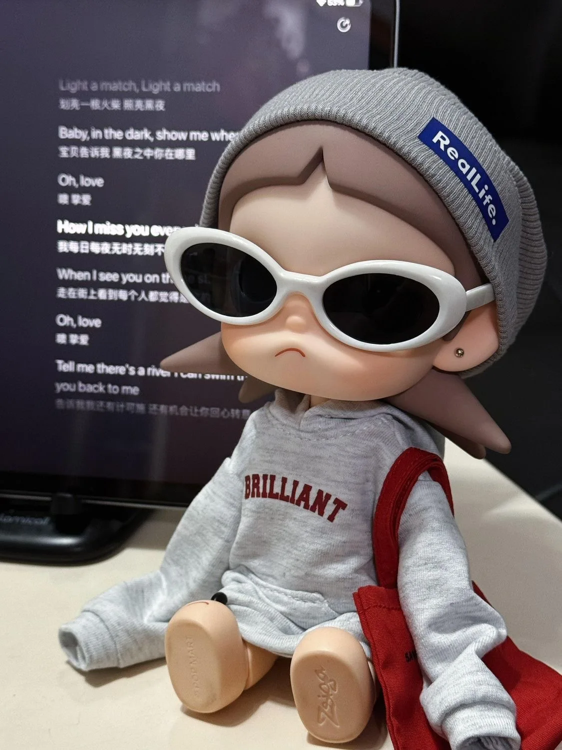 Fashion Cool Style Outfit Suit for Zsiga Doll 1/8 BJD Replacement Clothes Accessories Only Clothes No Doll