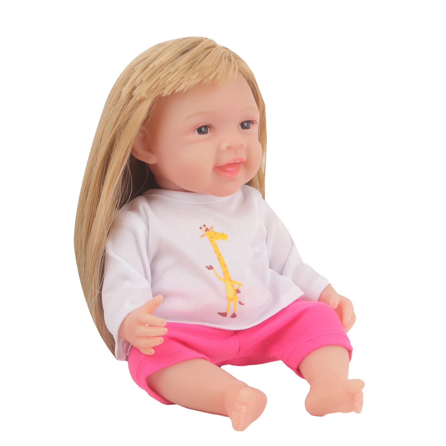 30Cm Baby New Born Doll Clothes Jumpsuit Outfit Pajamas Cartoon Giraffes, Fish, Bees, Beetles Clothes For 12 Inches  Girl Doll