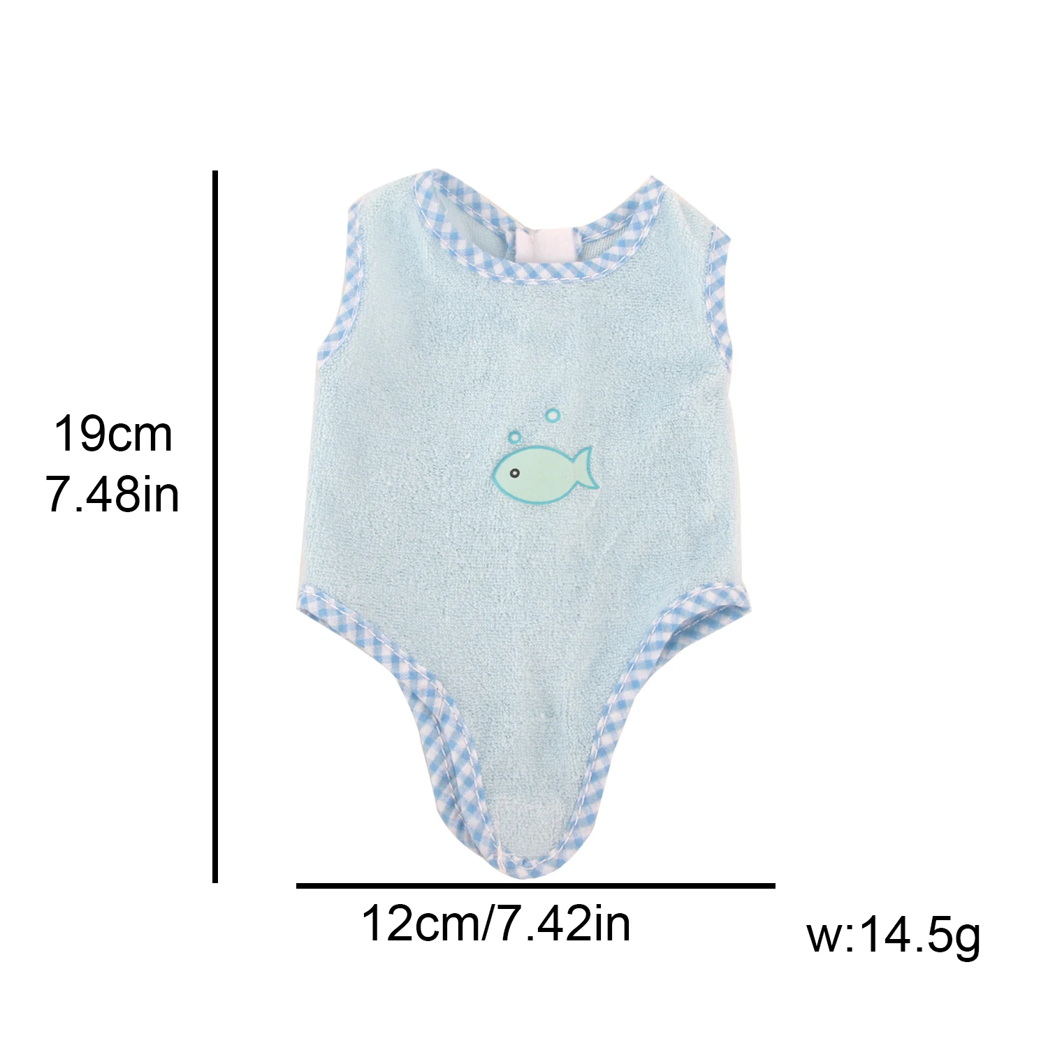 30Cm Baby New Born Doll Clothes Jumpsuit Outfit Pajamas Cartoon Giraffes, Fish, Bees, Beetles Clothes For 12 Inches  Girl Doll