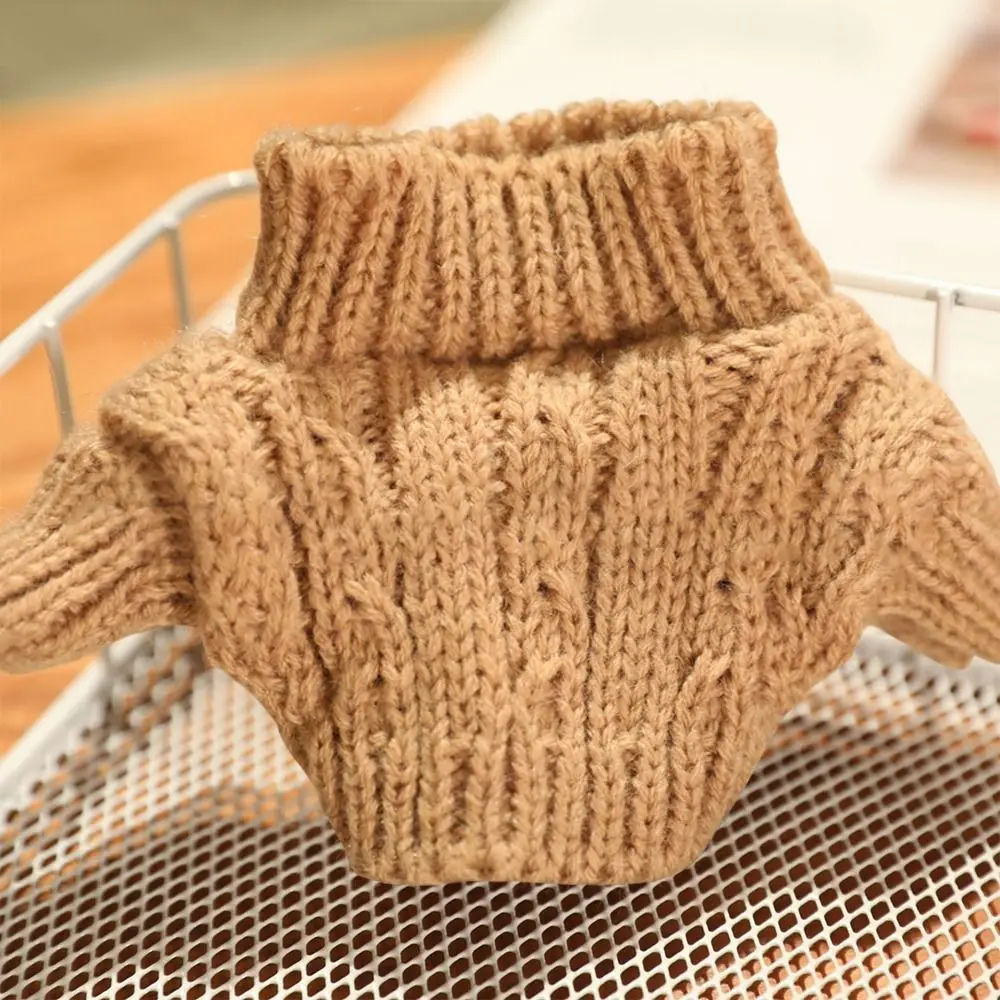 20cm Cotton Doll Fashion Knitted Coat Sweaters Outfits Winter Warm Tops for Idol Dolls Clothes Accessories Baby Kid DIY Toys