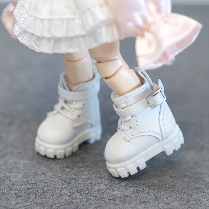 Ob11 Doll Leather Boots Outdoor Shoes Fashion Doll Casual Shoes Accessories For Penny, Ob11, Obitsu 11, Holala, Gcs, 1/12 Bjd