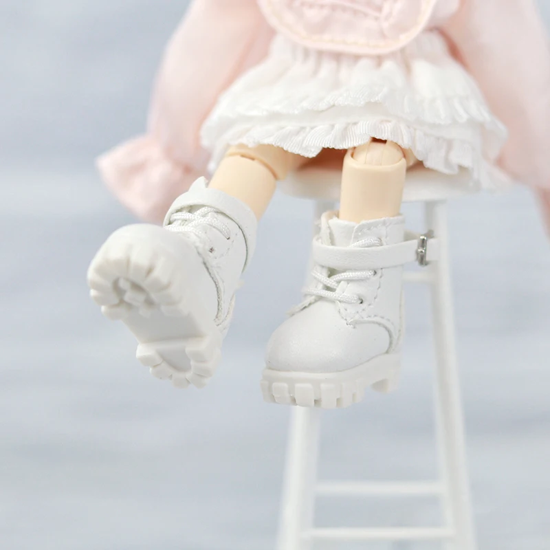 Ob11 Doll Leather Boots Outdoor Shoes Fashion Doll Casual Shoes Accessories For Penny, Ob11, Obitsu 11, Holala, Gcs, 1/12 Bjd