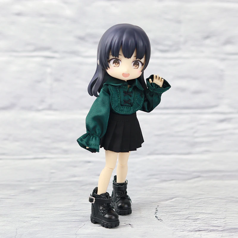 Ob11 Doll Leather Boots Outdoor Shoes Fashion Doll Casual Shoes Accessories For Penny, Ob11, Obitsu 11, Holala, Gcs, 1/12 Bjd