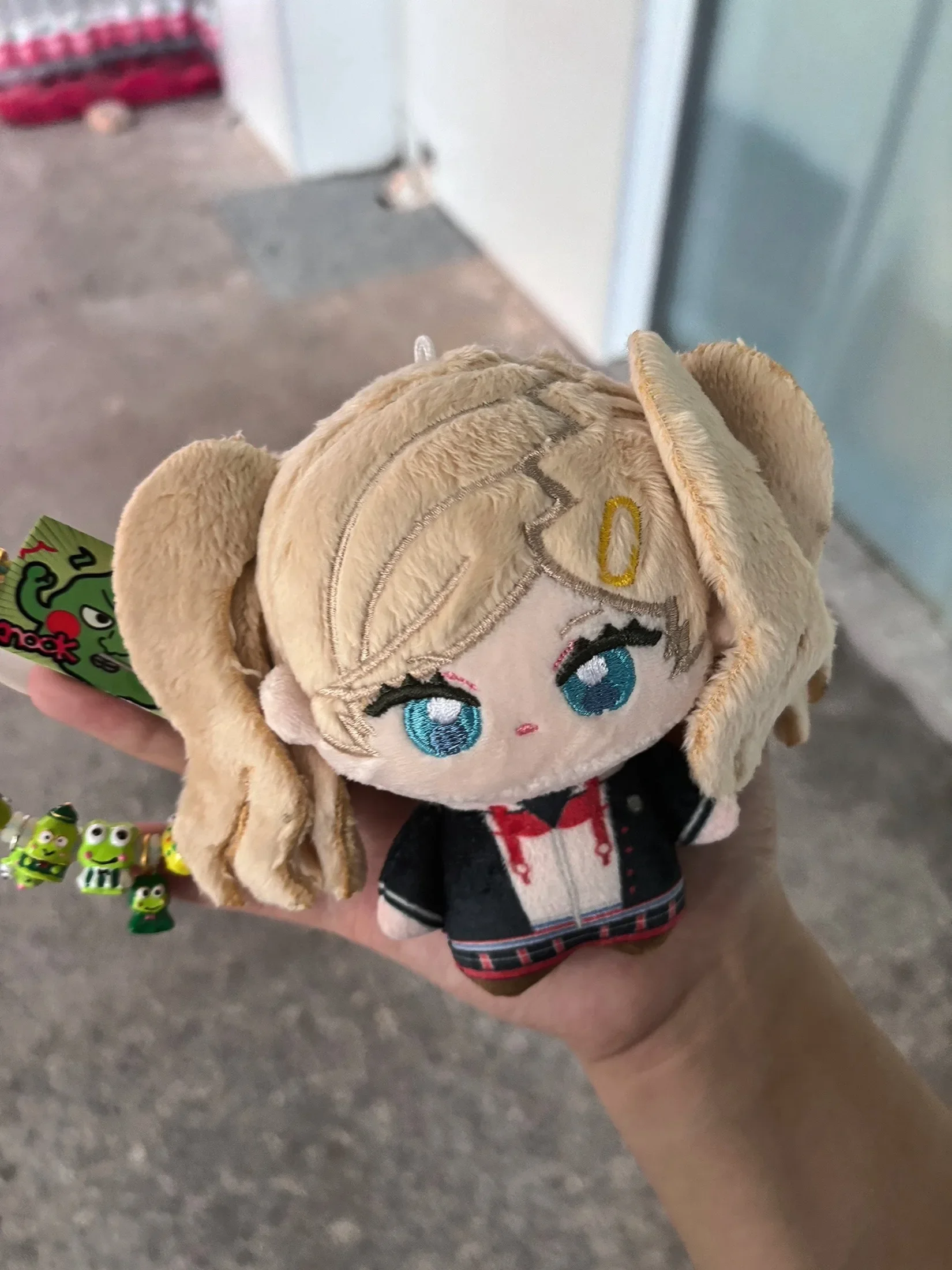 10cm Anime Anne Takamaki Futaba Sakura Yusuke Kitagawa Wonder Amamiya Ren Plush Doll Starfish Body Cosplay Dolls Keychain Toys