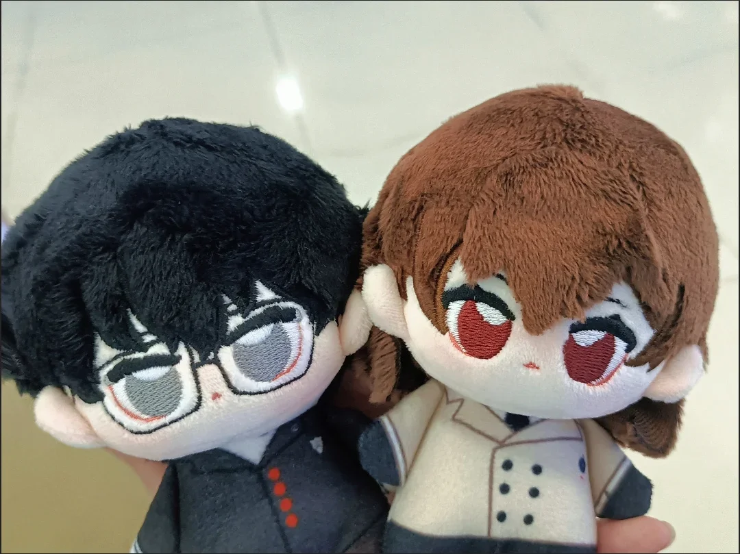 10cm Anime Anne Takamaki Futaba Sakura Yusuke Kitagawa Wonder Amamiya Ren Plush Doll Starfish Body Cosplay Dolls Keychain Toys