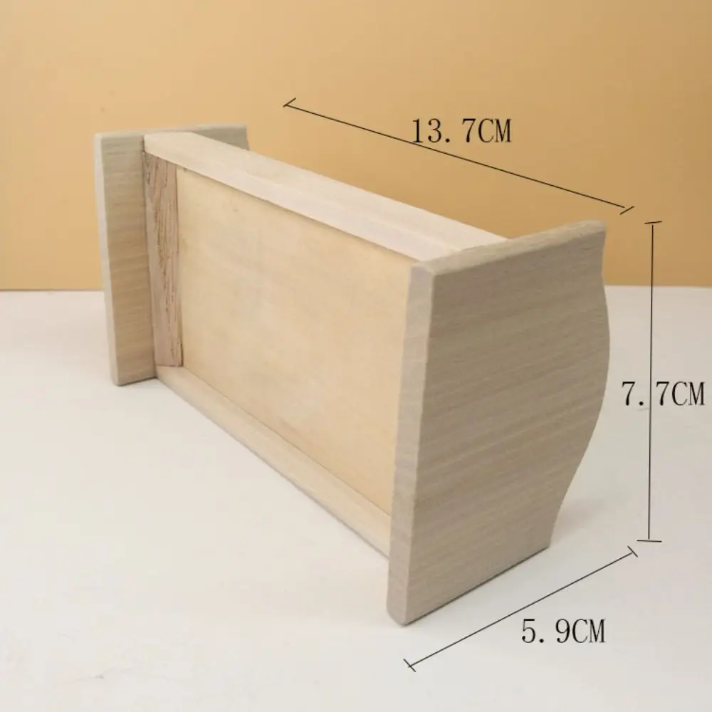 1/12 Dollhouse Miniature Wooden Bed Mini 8 Styles Chairs Model Toys Doll House Simulation Furniture Cabinet Bed Model