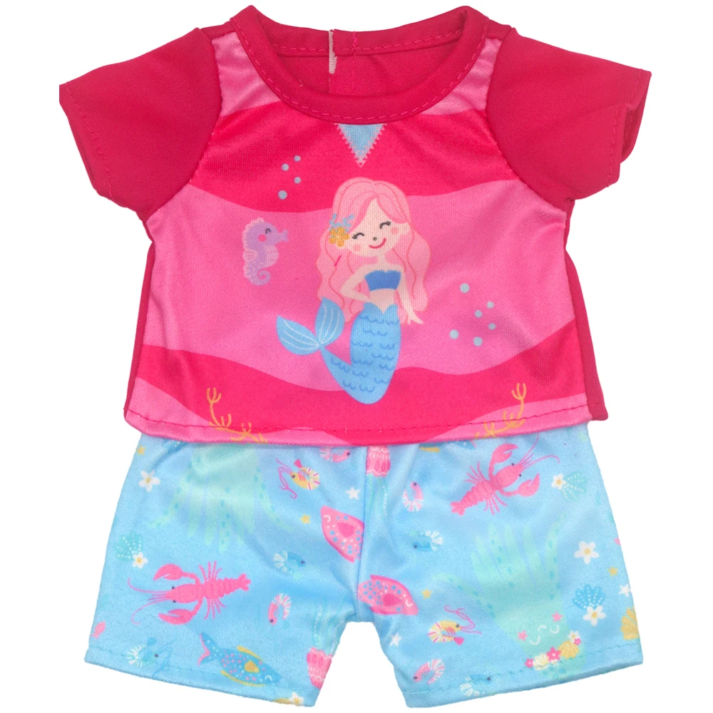 Doll Suit Wear for 30 32 35cm Baby Doll, 12 13 14 Inch Girl Doll Clothes, Children Best Birthday Gift DIY Toys