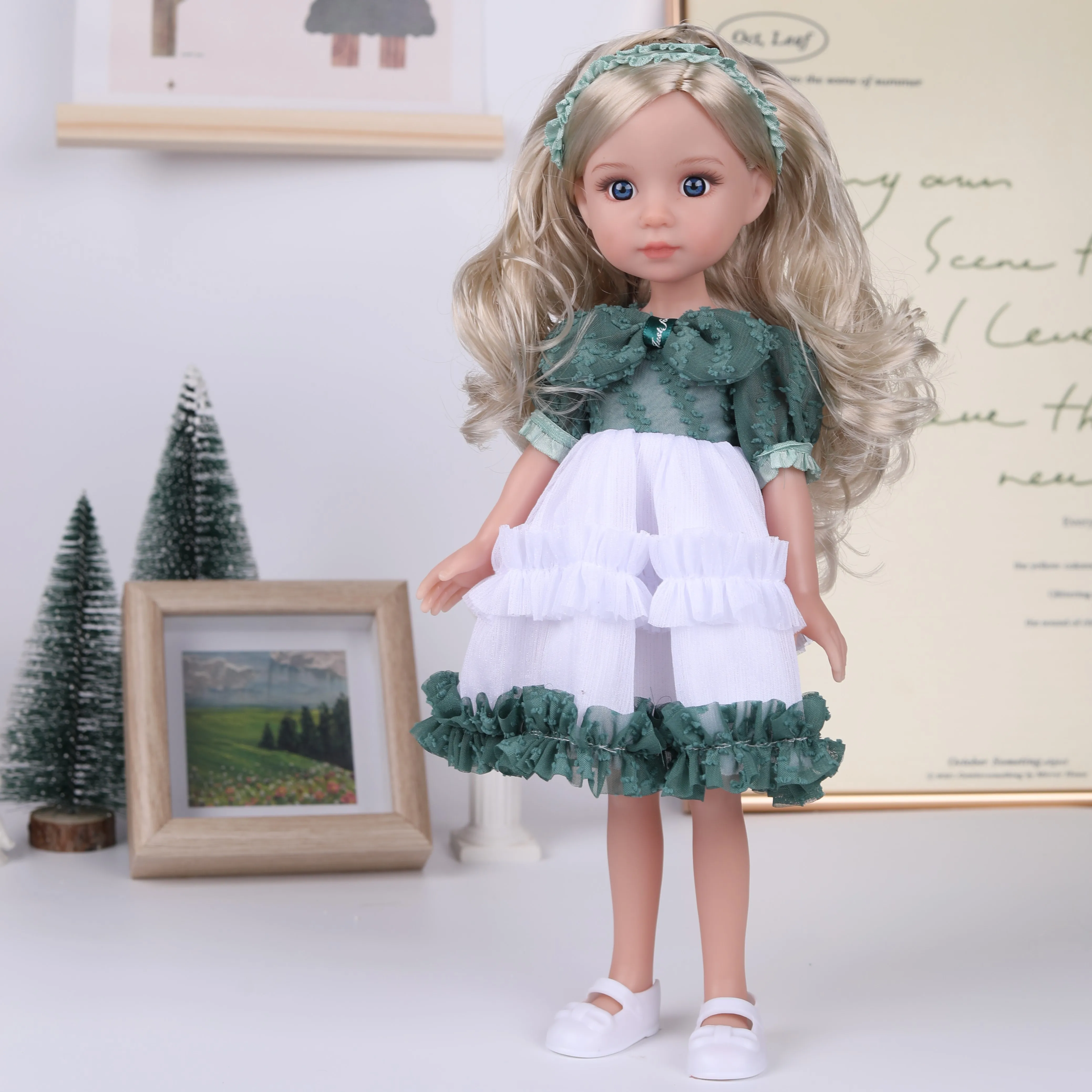 Doll Clothes for 14 Inch Doll Toys,Doll Fashion Clothes Skirts,DIY Doll Accessories Clothes Dress Up Toys for Kids