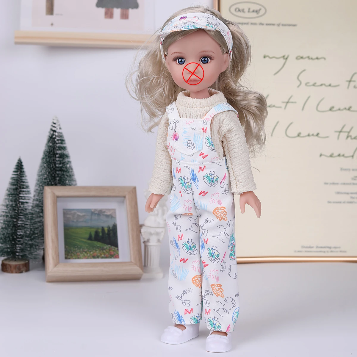 Doll Clothes for 14 Inch Doll Toys,Doll Fashion Clothes Skirts,DIY Doll Accessories Clothes Dress Up Toys for Kids