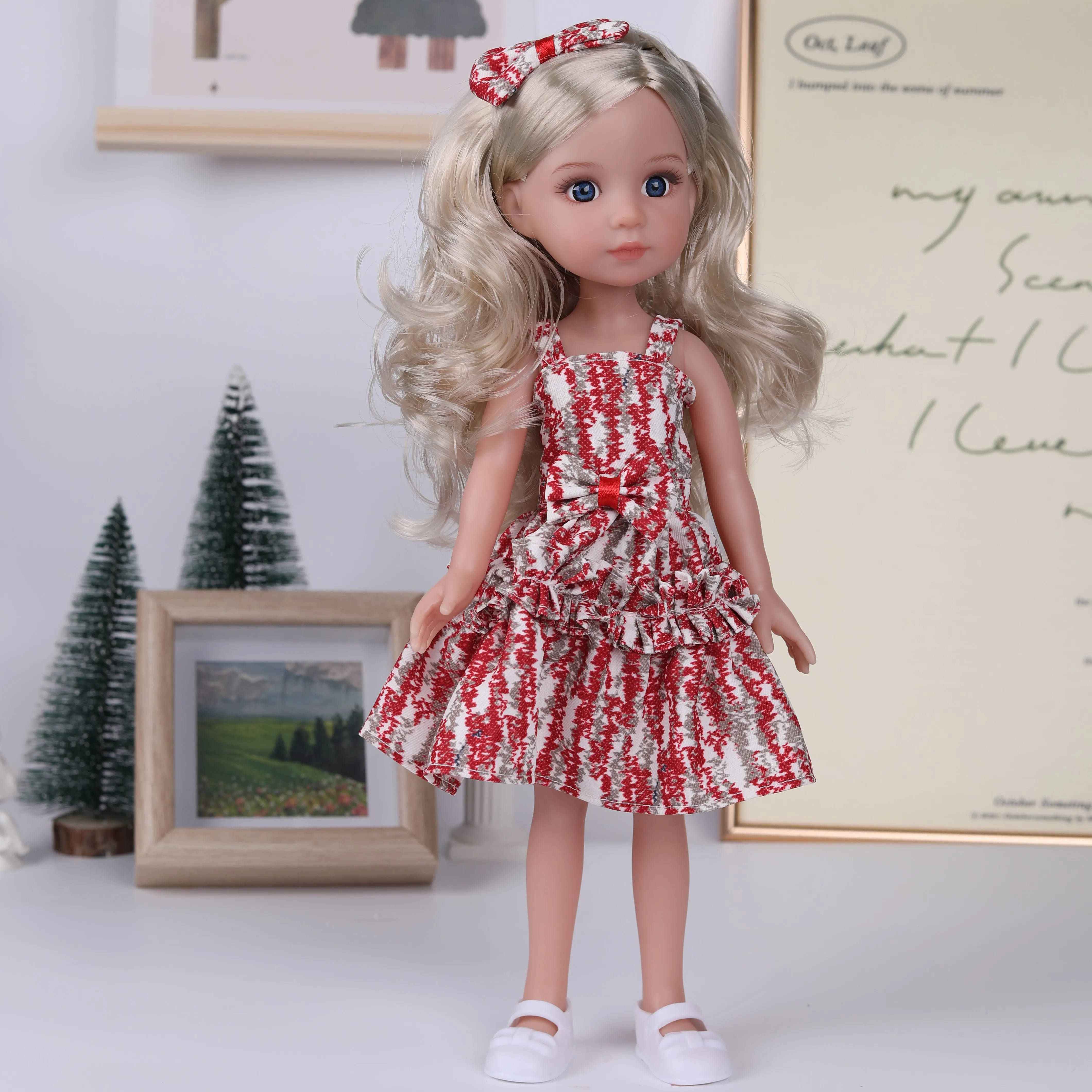 Doll Clothes for 14 Inch Doll Toys,Doll Fashion Clothes Skirts,DIY Doll Accessories Clothes Dress Up Toys for Kids