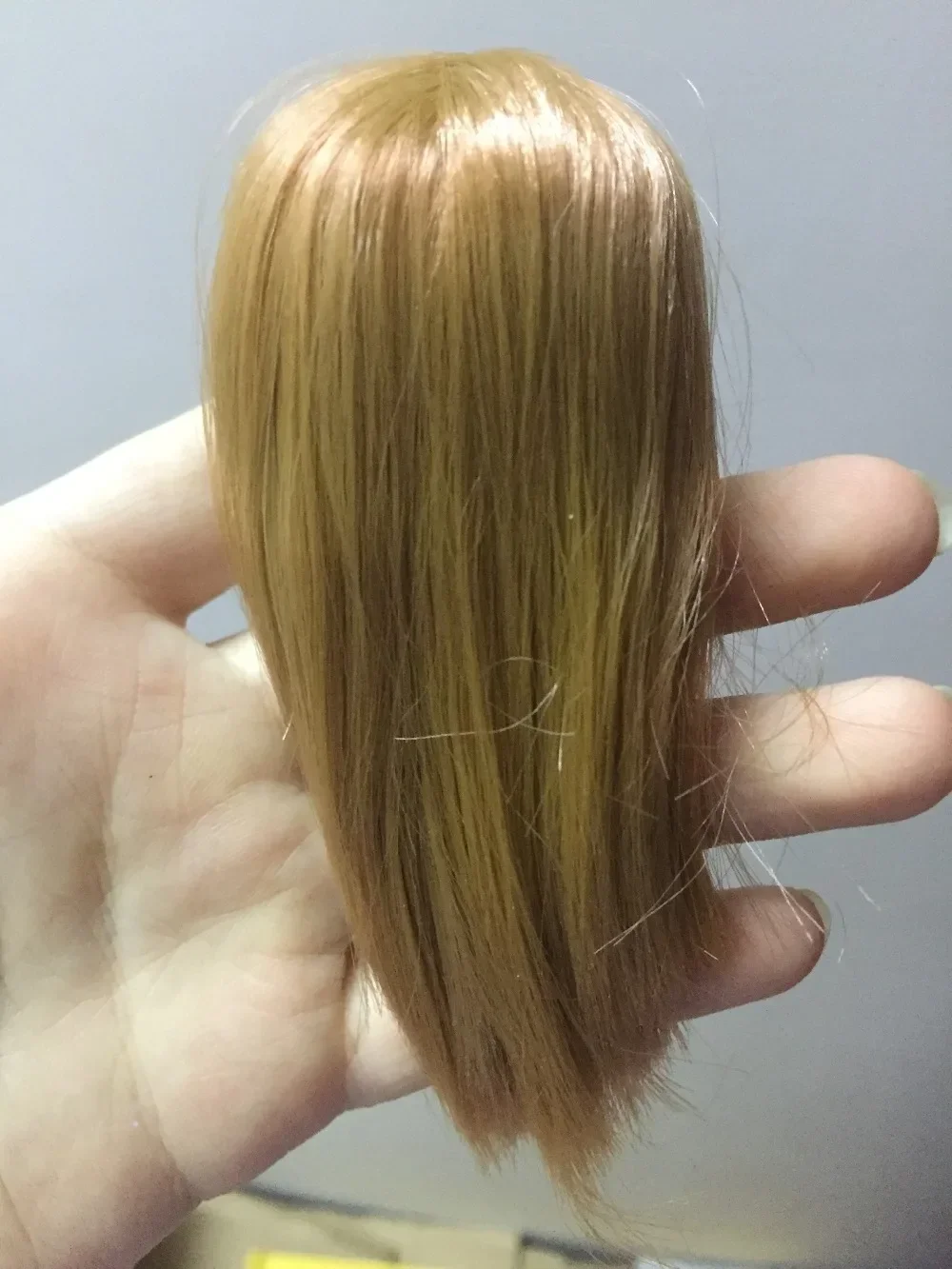 short long hair doll heads licca colorful hair girls boys doll head