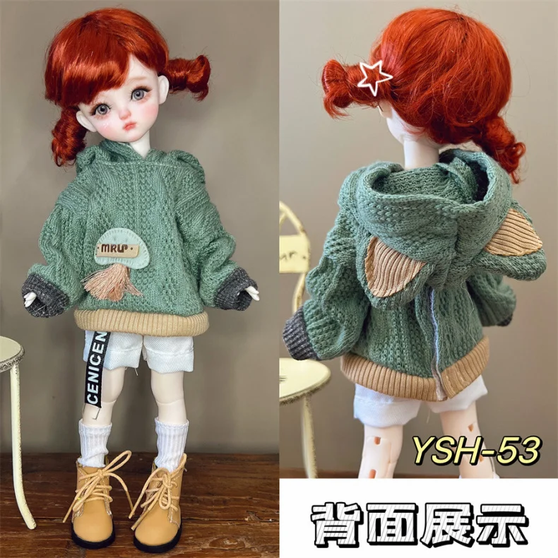 1/6 BJD Doll Outfit 30cm Casual Suit Change Clothes Lolita Dress for BJD Dolls Fashion Accessories