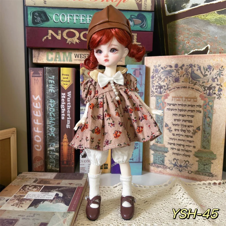 1/6 BJD Doll Outfit 30cm Casual Suit Change Clothes Lolita Dress for BJD Dolls Fashion Accessories