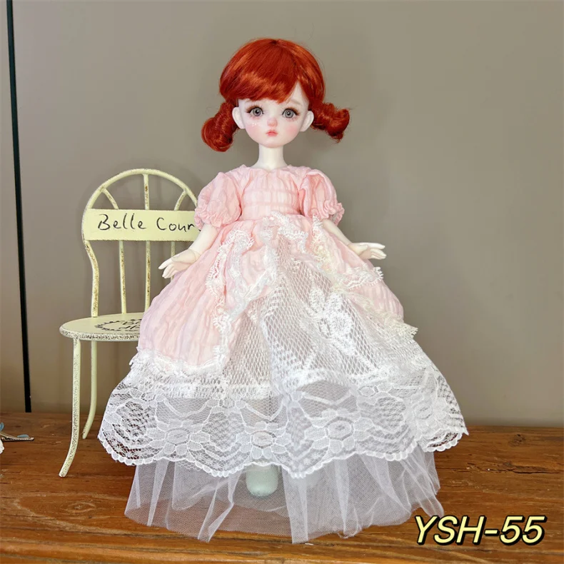 1/6 BJD Doll Outfit 30cm Casual Suit Change Clothes Lolita Dress for BJD Dolls Fashion Accessories