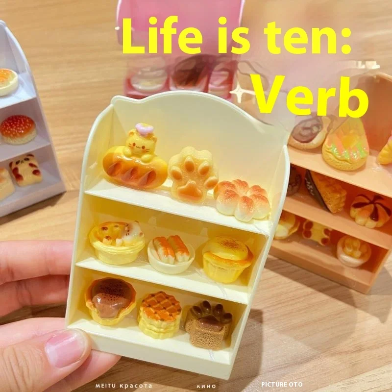 ▶1:12 Dollhouse Miniature Supermarket Shelf Display Stand Storage Rack Scene Decor Toy Doll House Accessories