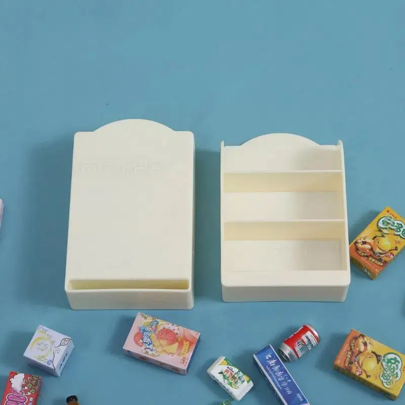 ▶1:12 Dollhouse Miniature Supermarket Shelf Display Stand Storage Rack Scene Decor Toy Doll House Accessories