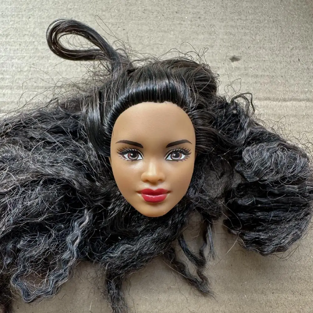 1/6 Vintage Doll Heads Princess For 30cm Solid Male Soldier Sculpt Female Children Playing Birthday Gifts