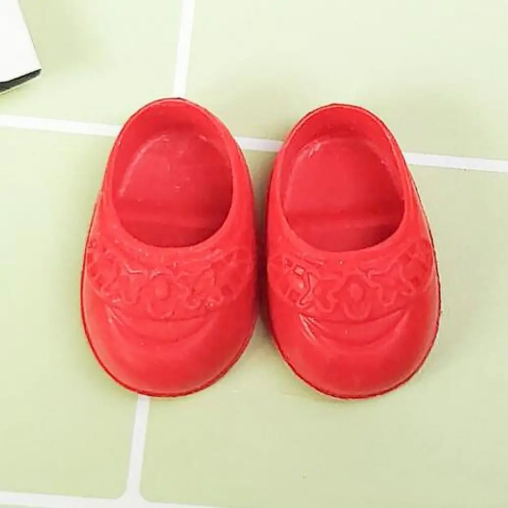 1 pairs Fashion Doll Shoes Boots PVC Cute Dolls Stand Other Accessories 10 Styles General-Purpose Doll Body Shoes for 17cm Dolls