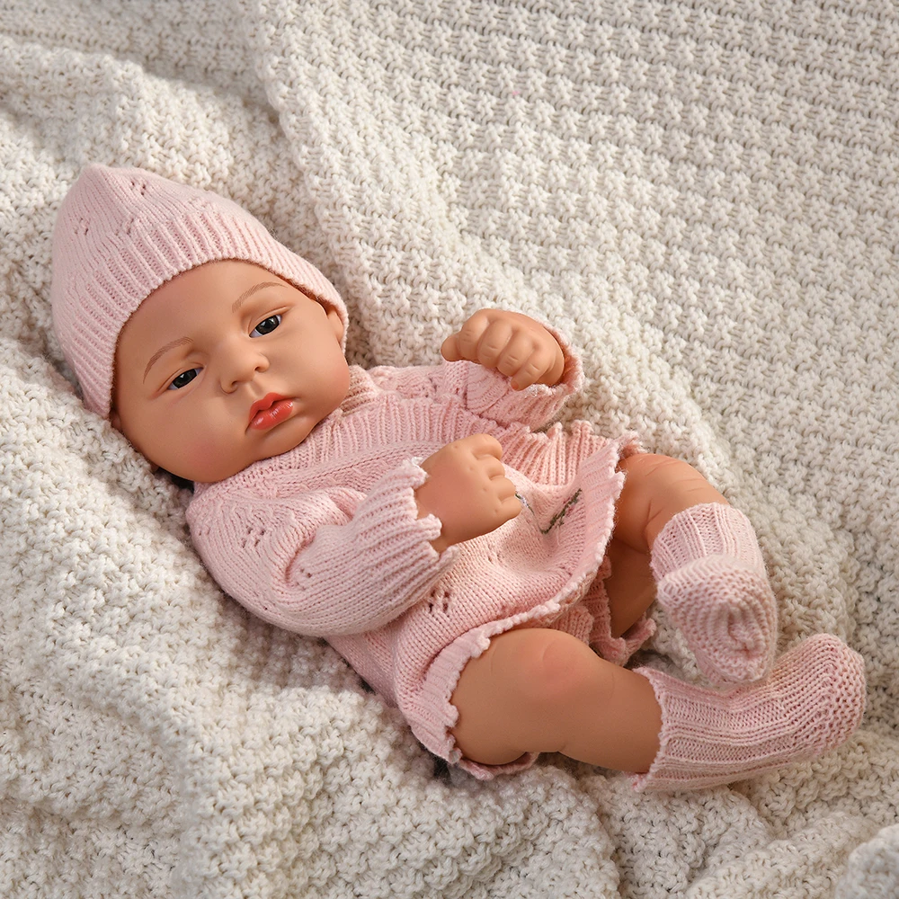 Doll Clothes for 16inch Reborn Baby Doll Sweater Outfits Set for 40cm Dolls Lovely Doll Clothes Accessories Girls Birthday Gifts