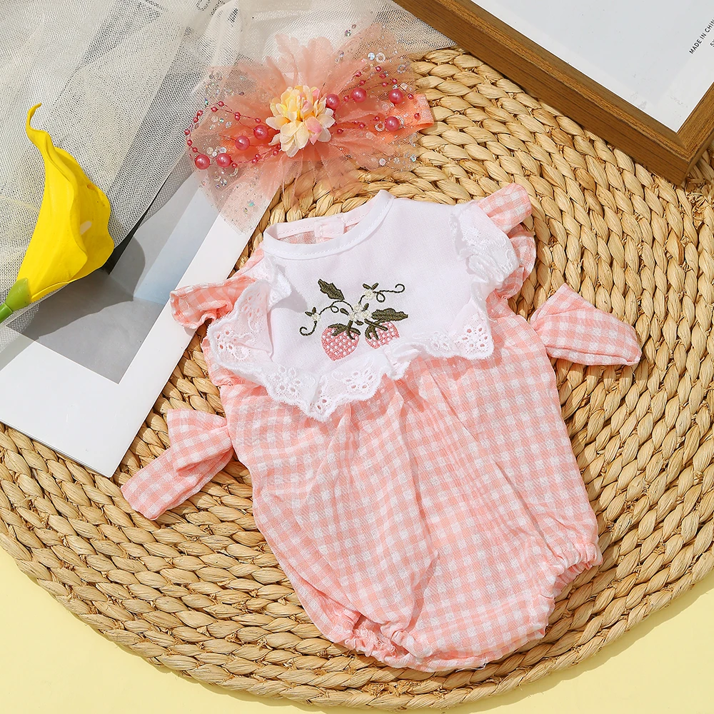 Doll Clothes for 16inch Reborn Baby Doll Sweater Outfits Set for 40cm Dolls Lovely Doll Clothes Accessories Girls Birthday Gifts