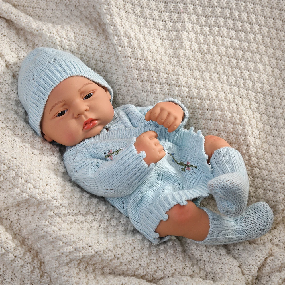 Doll Clothes for 16inch Reborn Baby Doll Sweater Outfits Set for 40cm Dolls Lovely Doll Clothes Accessories Girls Birthday Gifts