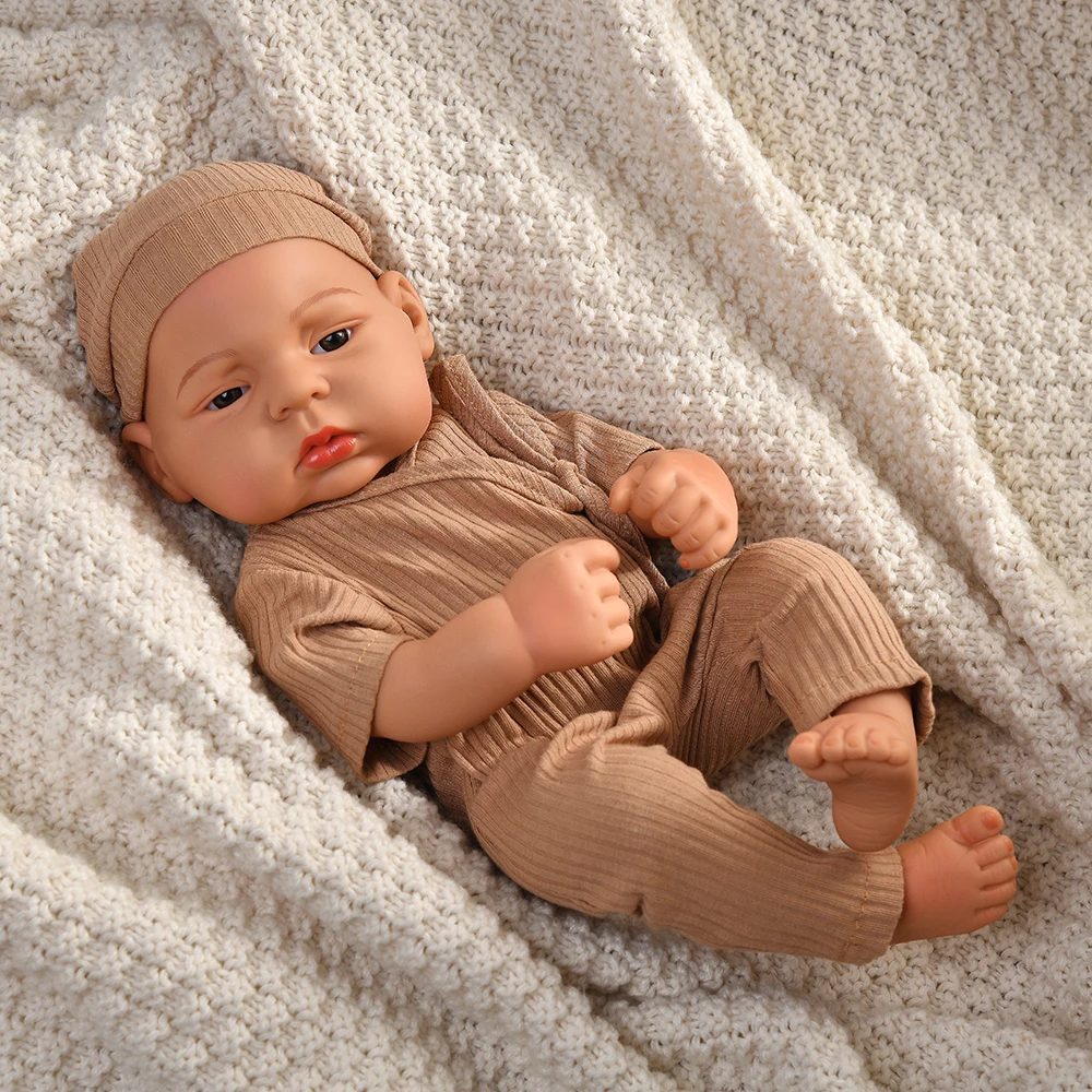 Doll Clothes for 16inch Reborn Baby Doll Sweater Outfits Set for 40cm Dolls Lovely Doll Clothes Accessories Girls Birthday Gifts