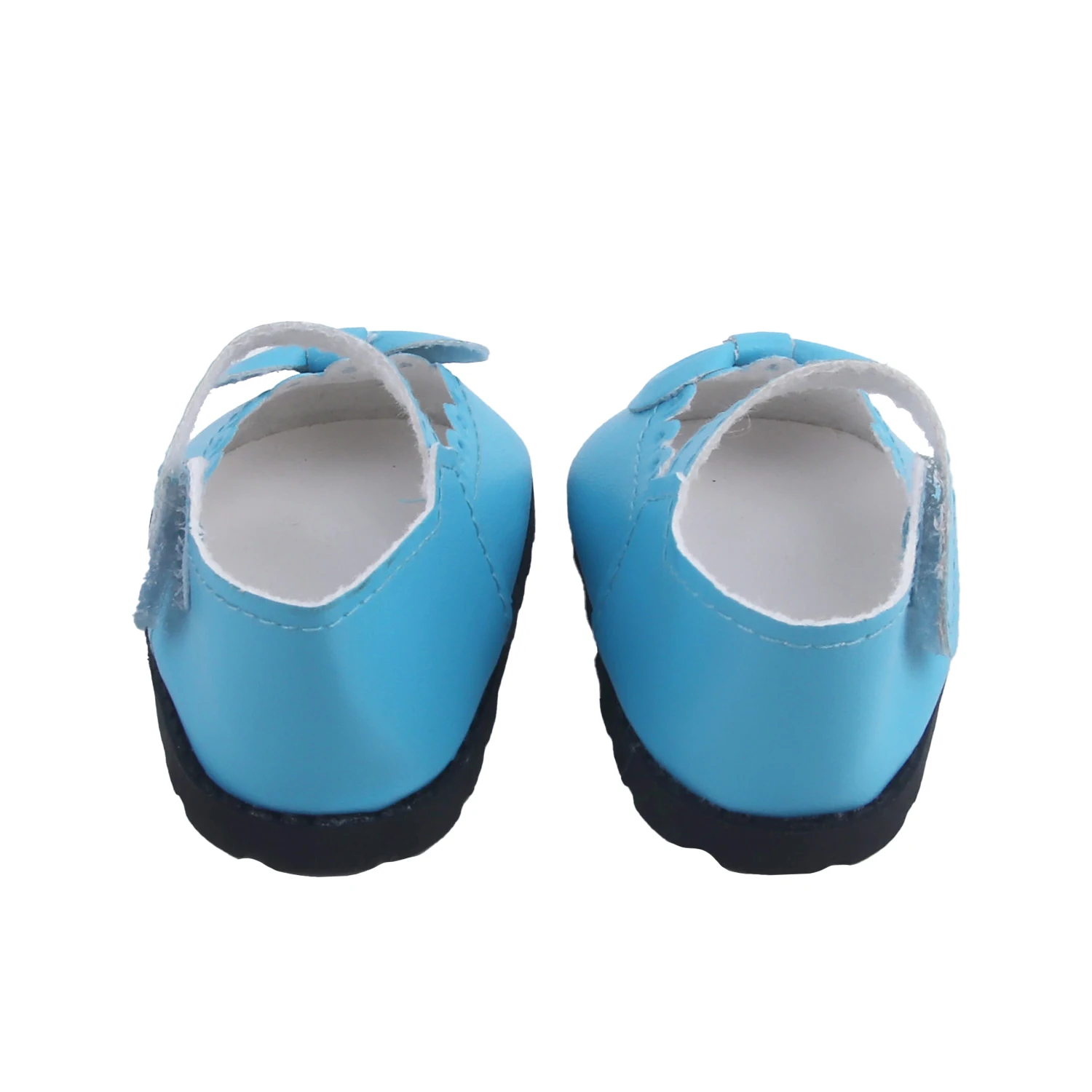 8CM Cute 55cm Reborn Girl Doll Shoes MIni Leather Bowknot Doll Shoes For 22-Inch Baby New Born Girl Dolls Accessories Cotton Toy