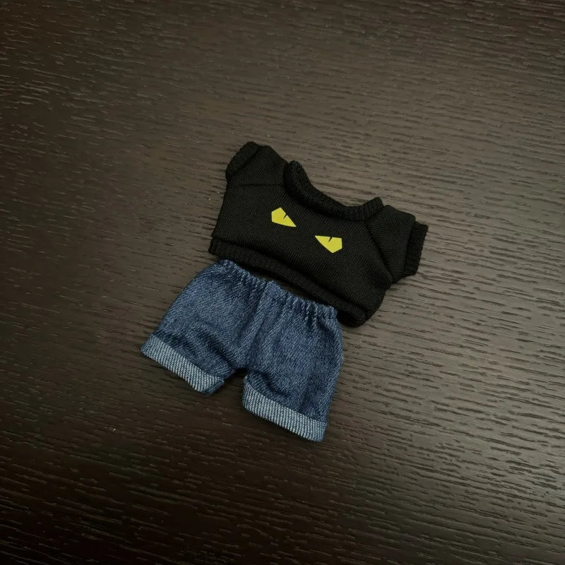 Labubu Doll Clothing - 15/17cm Streetwear Sweatshirt Set Hoodie & Matching Hat For Labubu I/II Generation Idol Dolls