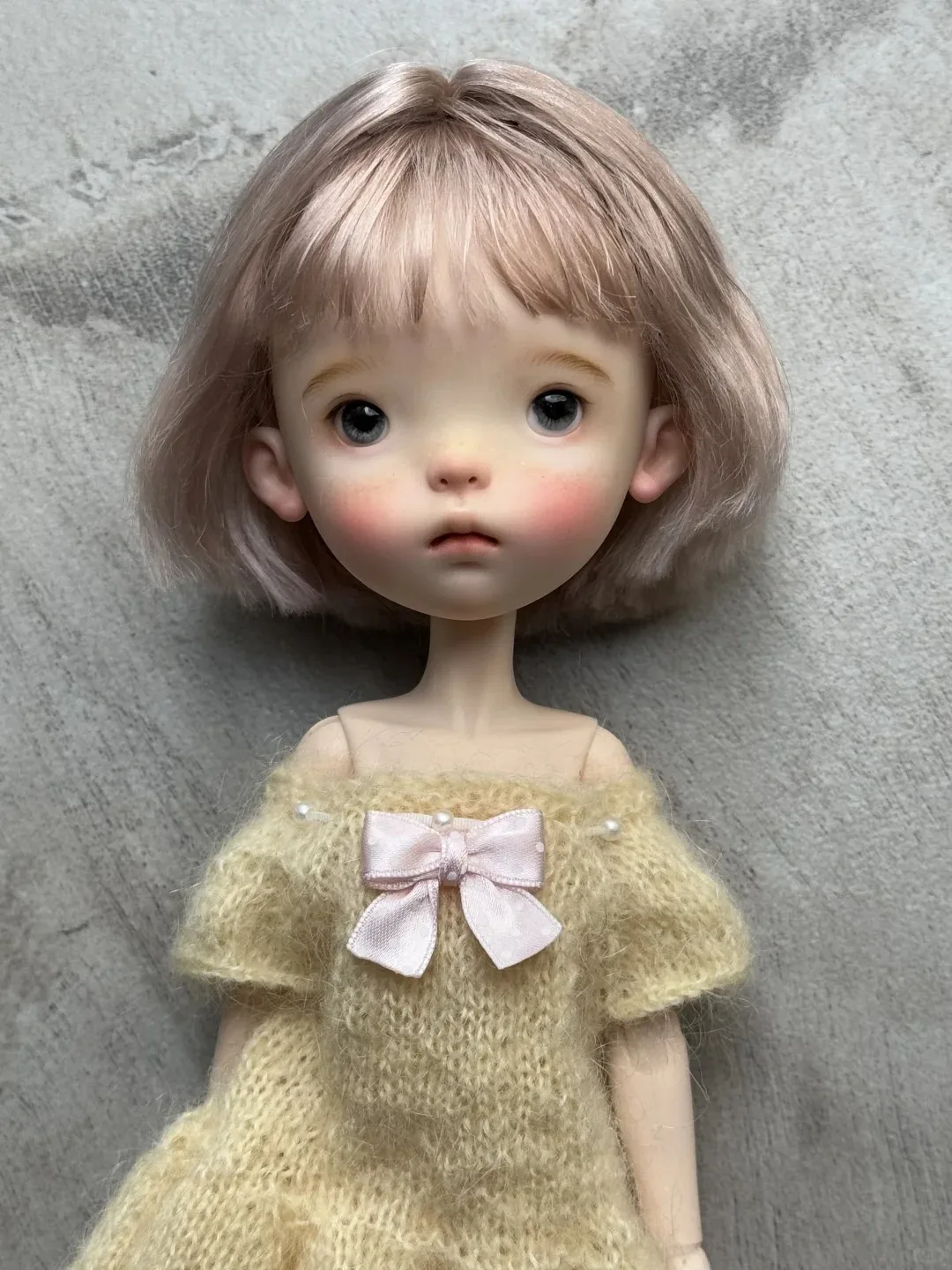 New SD BJD Doll 1/6-Landoudou Girl Resin Doll Art Model High Quality Toy DIY Makeup Free Shipping