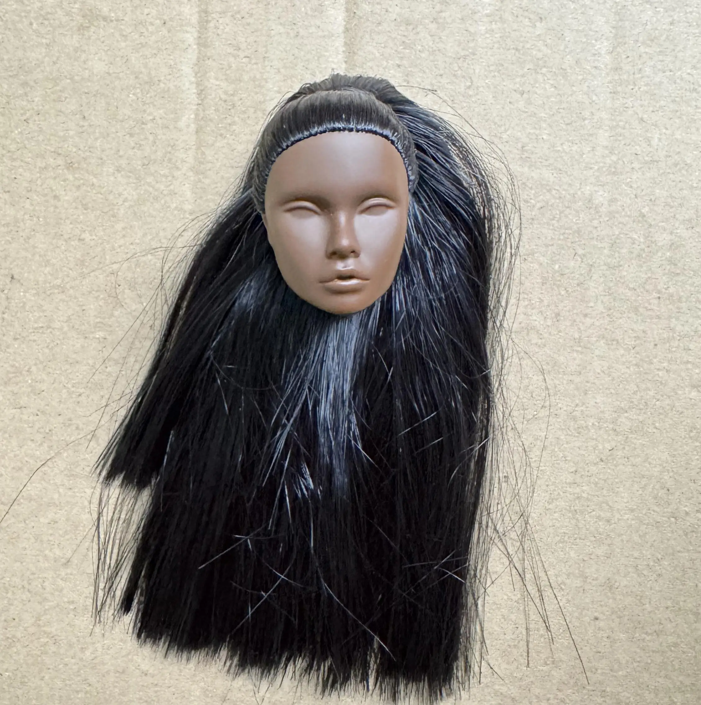 Vintage 1/6 PP Nadja Doll Heads Fashion Doll Head Make Up Practice DIY Toy Parts Girls Birthday Gifts