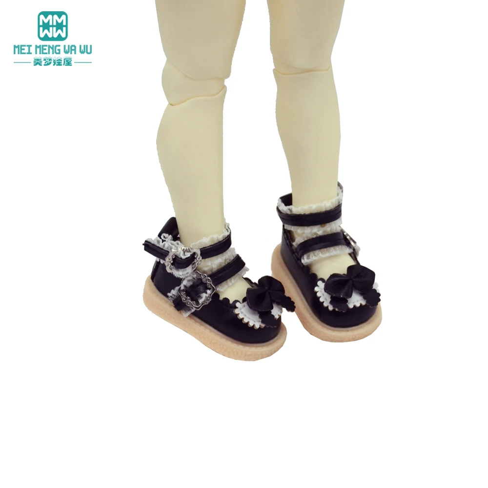 Fits 30cm 1/6 BJD YOSD MYOU Doll Fashion White High Boots, Lace Shoes Toys Gift