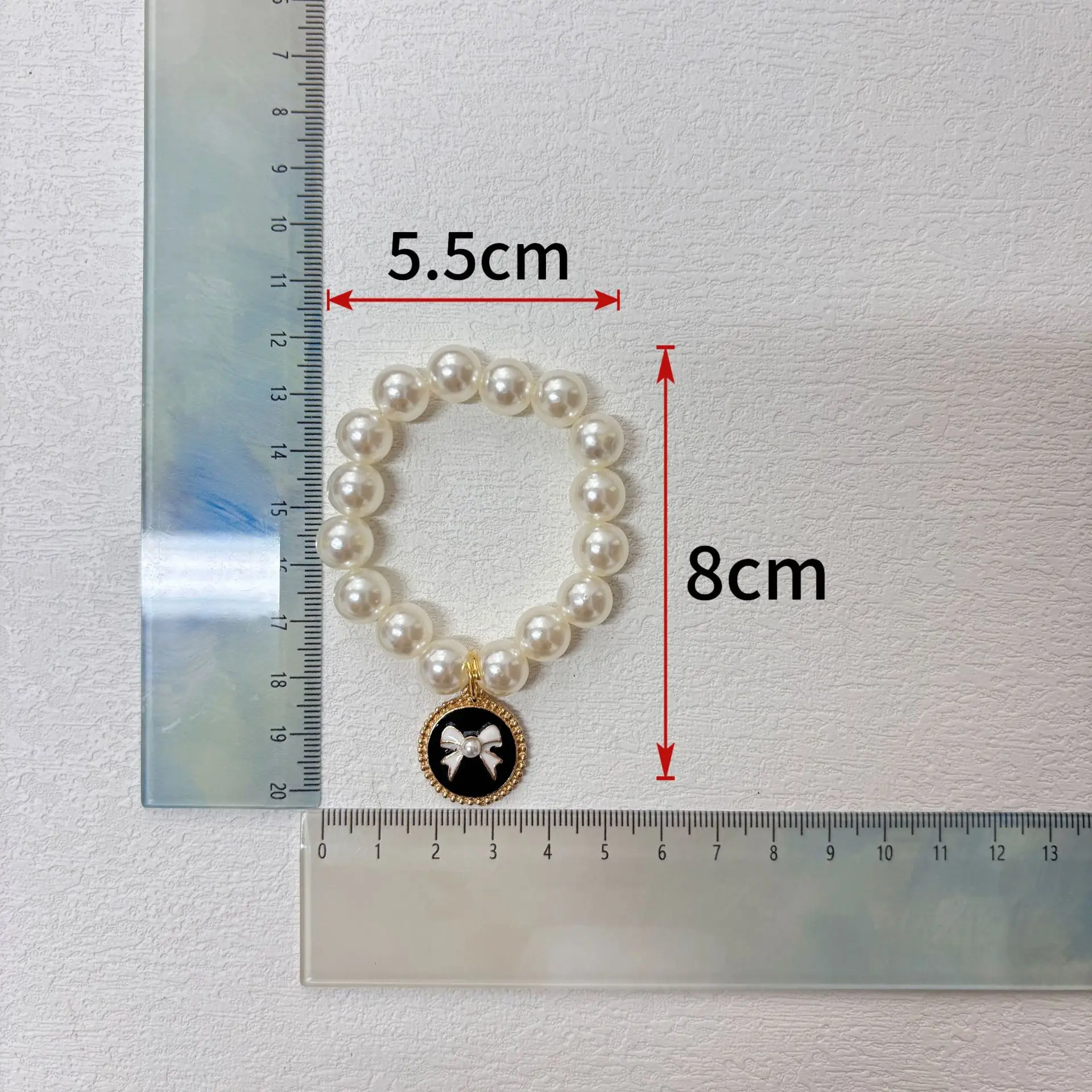 Elegant Pearl Necklace Accessory For 15/17cm Labubu Dolls Perfect For I/II/III Generations  Glamorous Sitting Party Outfits