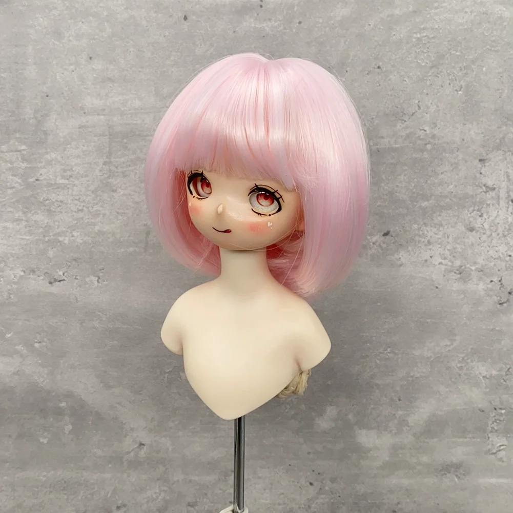 Yutotue Doll's Short Hair for 1/3 1/4 1/6 BJD Doll Fashion Doll DIY Change Dolls Wigs