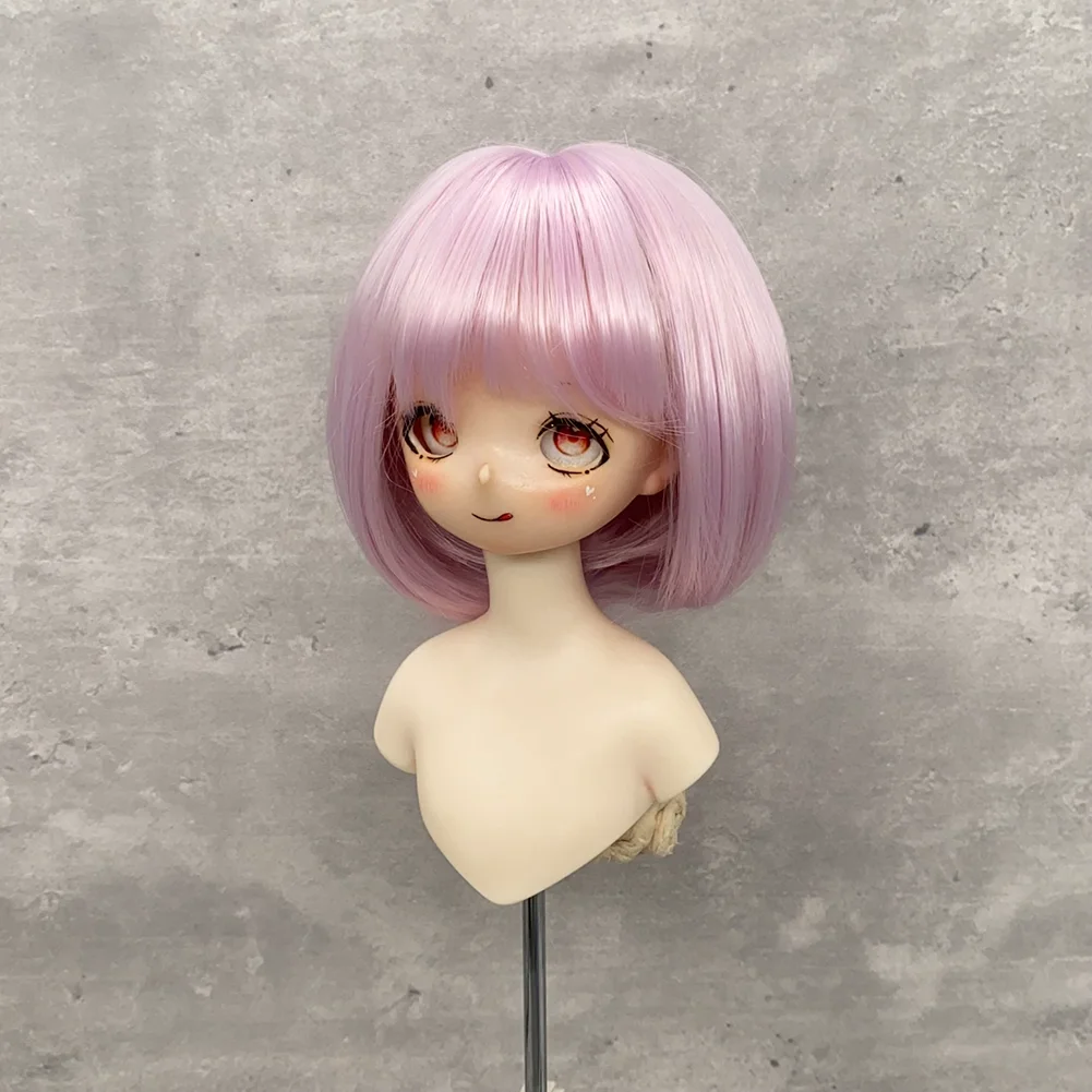 Yutotue Doll's Short Hair for 1/3 1/4 1/6 BJD Doll Fashion Doll DIY Change Dolls Wigs