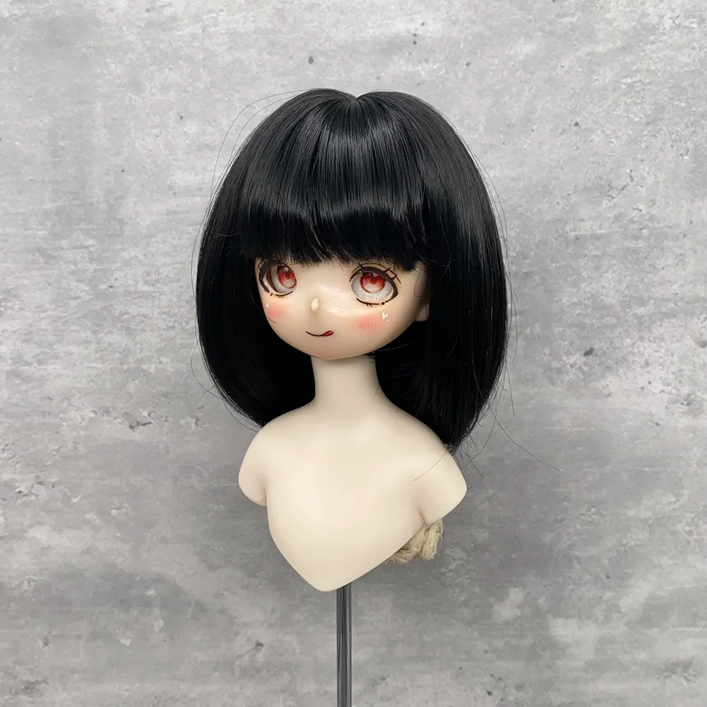 Yutotue Doll's Short Hair for 1/3 1/4 1/6 BJD Doll Fashion Doll DIY Change Dolls Wigs
