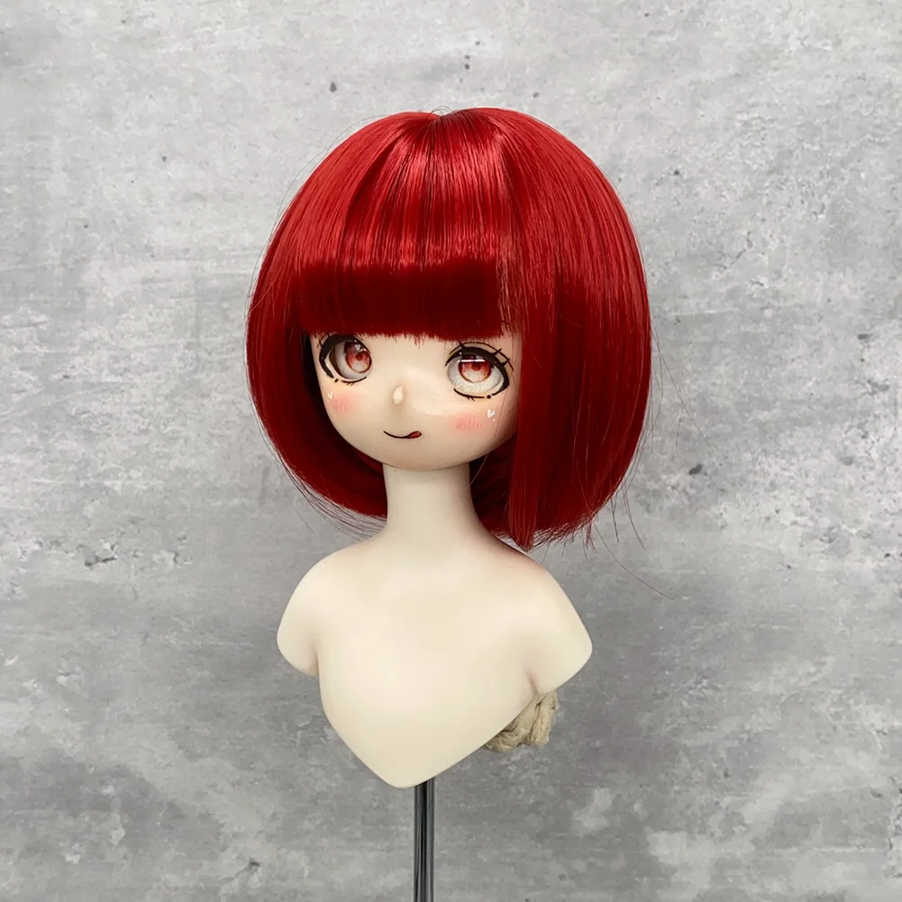 Yutotue Doll's Short Hair for 1/3 1/4 1/6 BJD Doll Fashion Doll DIY Change Dolls Wigs