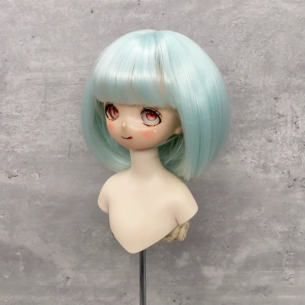 Yutotue Doll's Short Hair for 1/3 1/4 1/6 BJD Doll Fashion Doll DIY Change Dolls Wigs