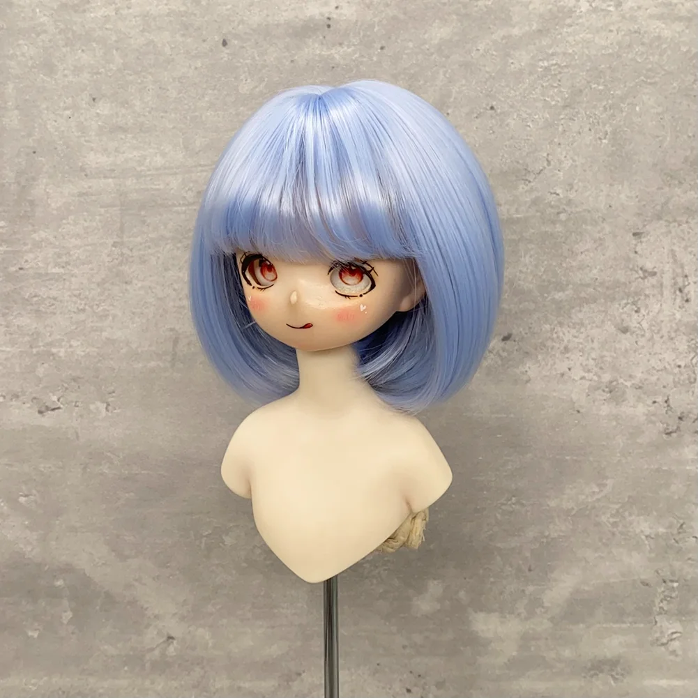 Yutotue Doll's Short Hair for 1/3 1/4 1/6 BJD Doll Fashion Doll DIY Change Dolls Wigs